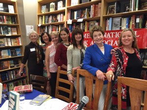 At Litquake in September 2015 with Kate Farrell of the Women's National Book Association, Kathryn Ma, Kelli Estes, myself, Janis Cooke Newman, Lucy Sanna, and Julie Park Tracey. 
